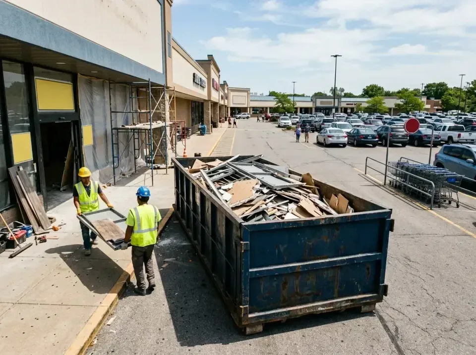 retail-store-renovation-debris-003 — frequently asked questions, Roll-off Dumpster Rentals in Plattsburg, MO